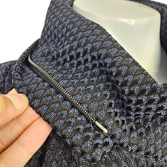 ZAC ZAC Posen Womens Down Filled Winter Parka Jacket, Blue/Black, Warm, Size S/M - Picture 9 of 9